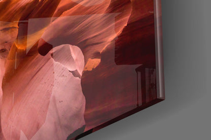 Slot Canyon Glass Wall Art