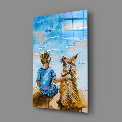 Friendship Glass Wall Art