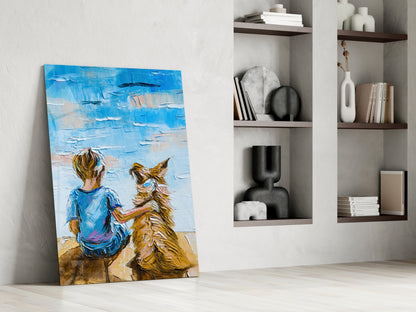 Friendship Glass Wall Art