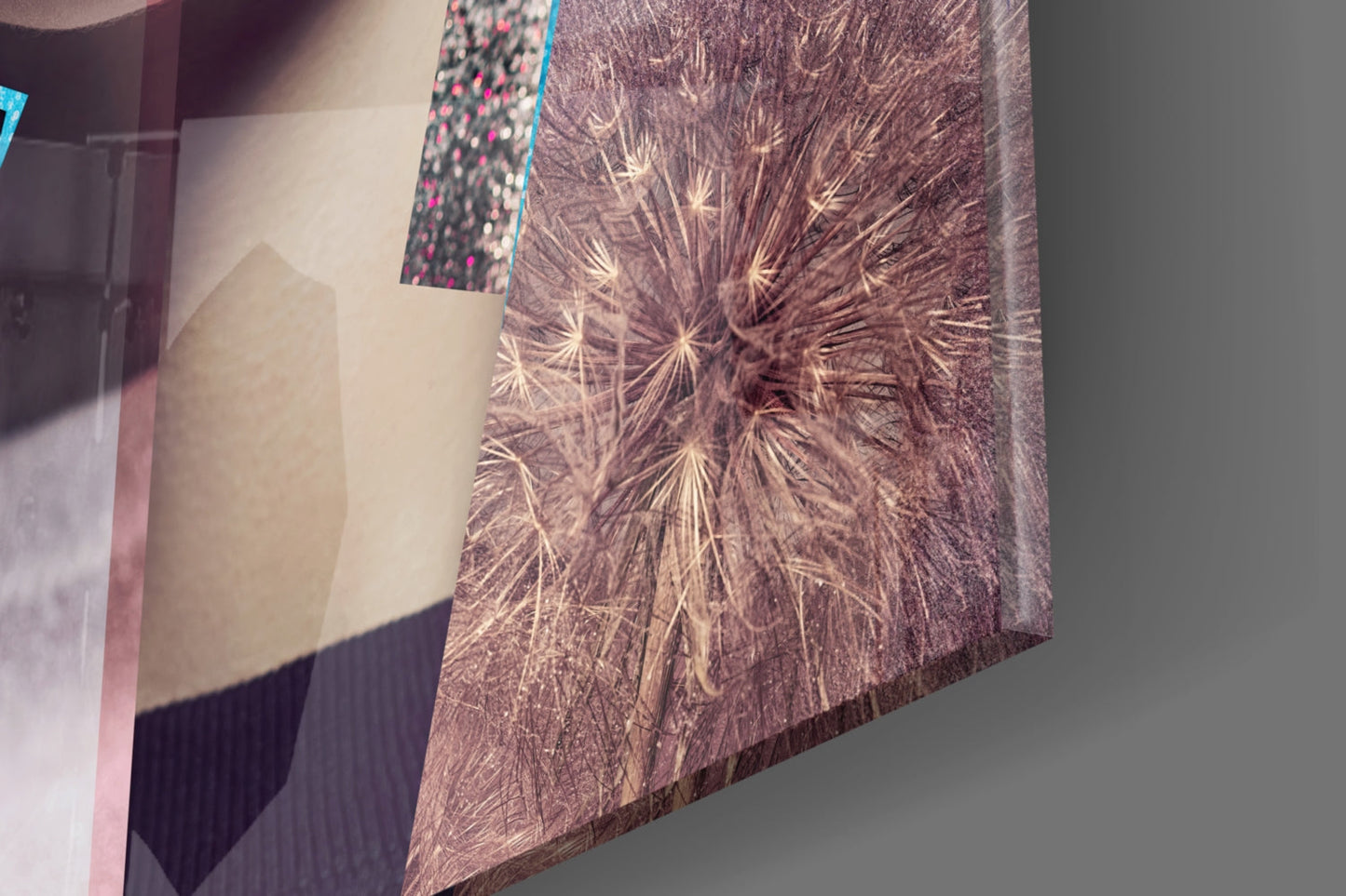Fragmented Muse Glass Wall Art