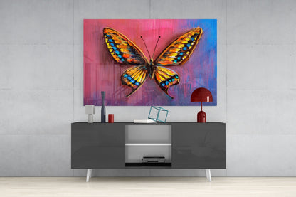 Butterfly Glass Wall Art