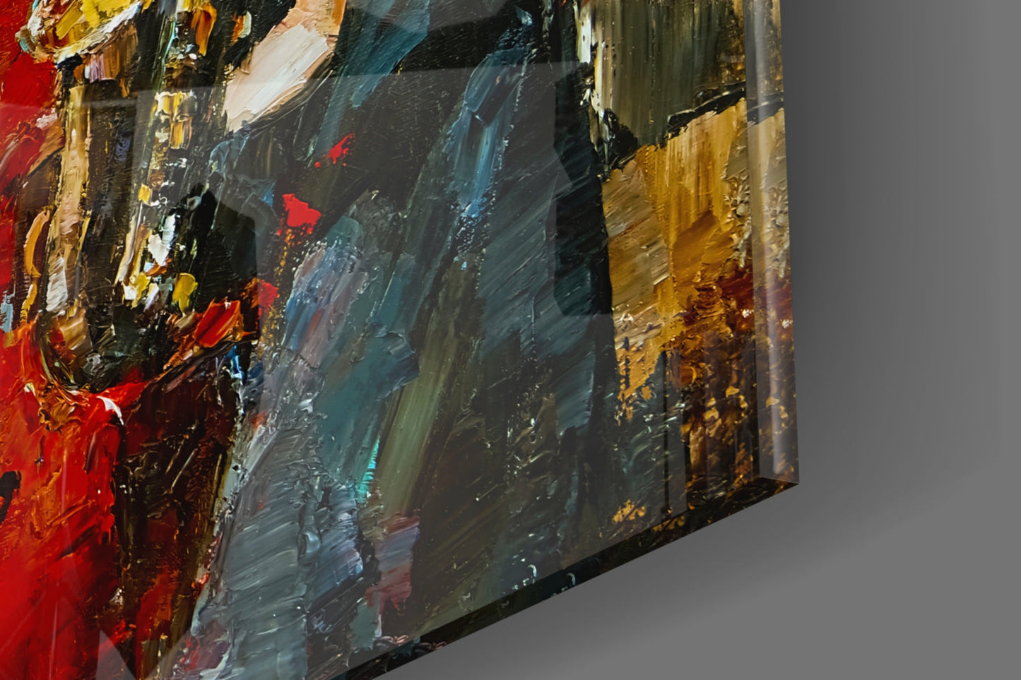 Music Group Jazz Quartet Glass Wall Art