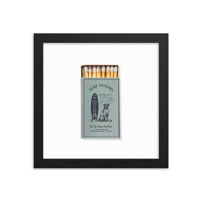 Surf Hound Framed Photo Wall Art