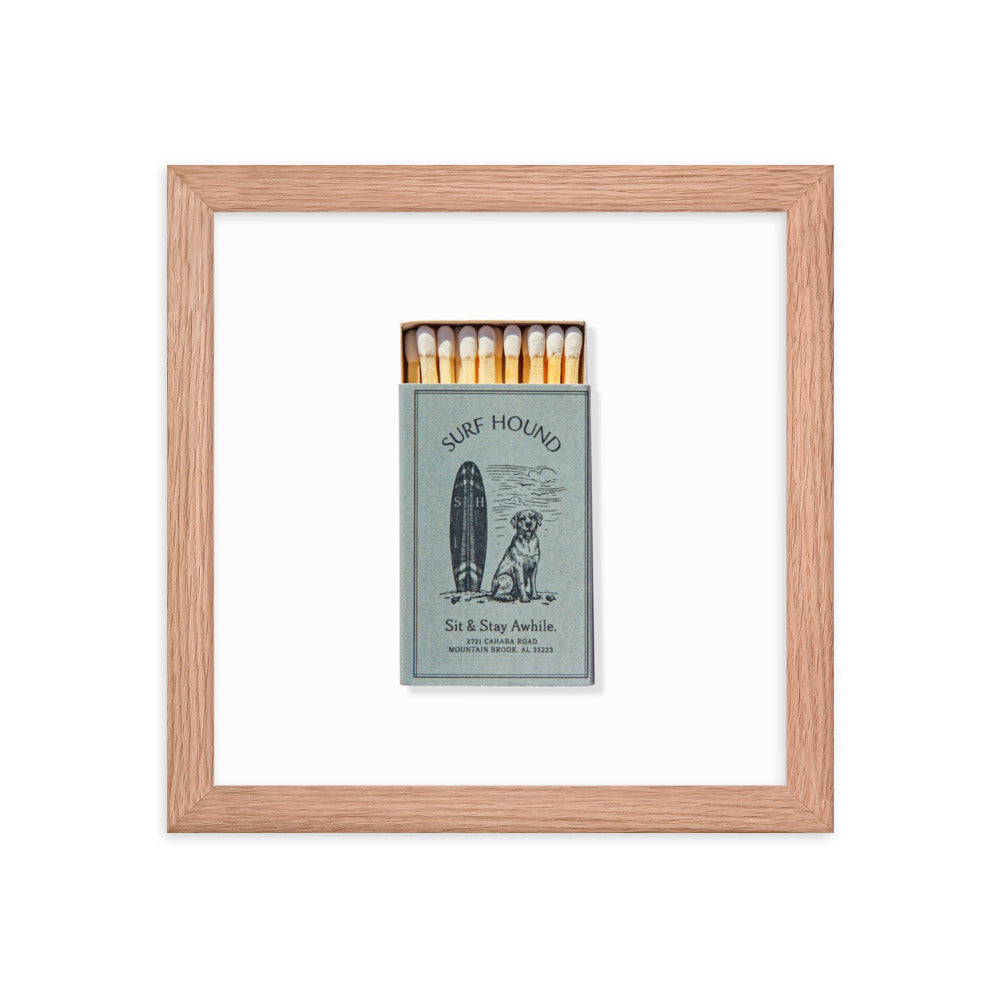 Surf Hound Framed Photo Wall Art