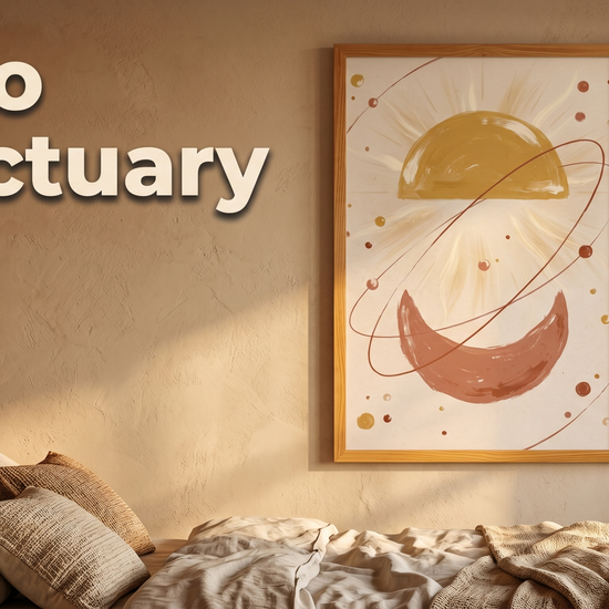 Golden Arc Celestial Boho Art Video Review