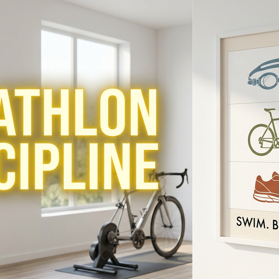 Swim bike run the art of discipline