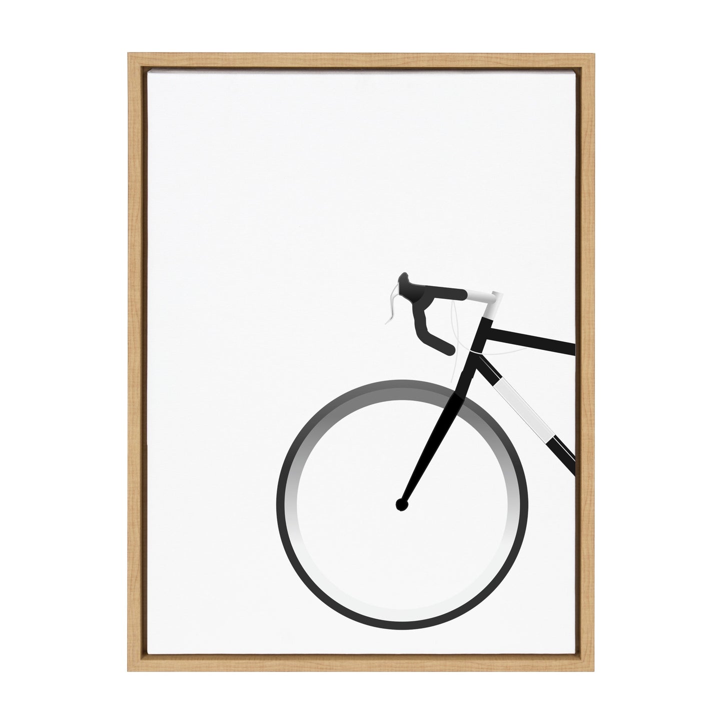 Bicycle Framed Canvas Wall Art