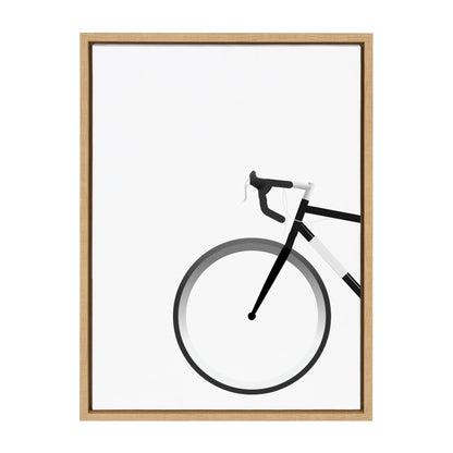 Bicycle Framed Canvas Wall Art