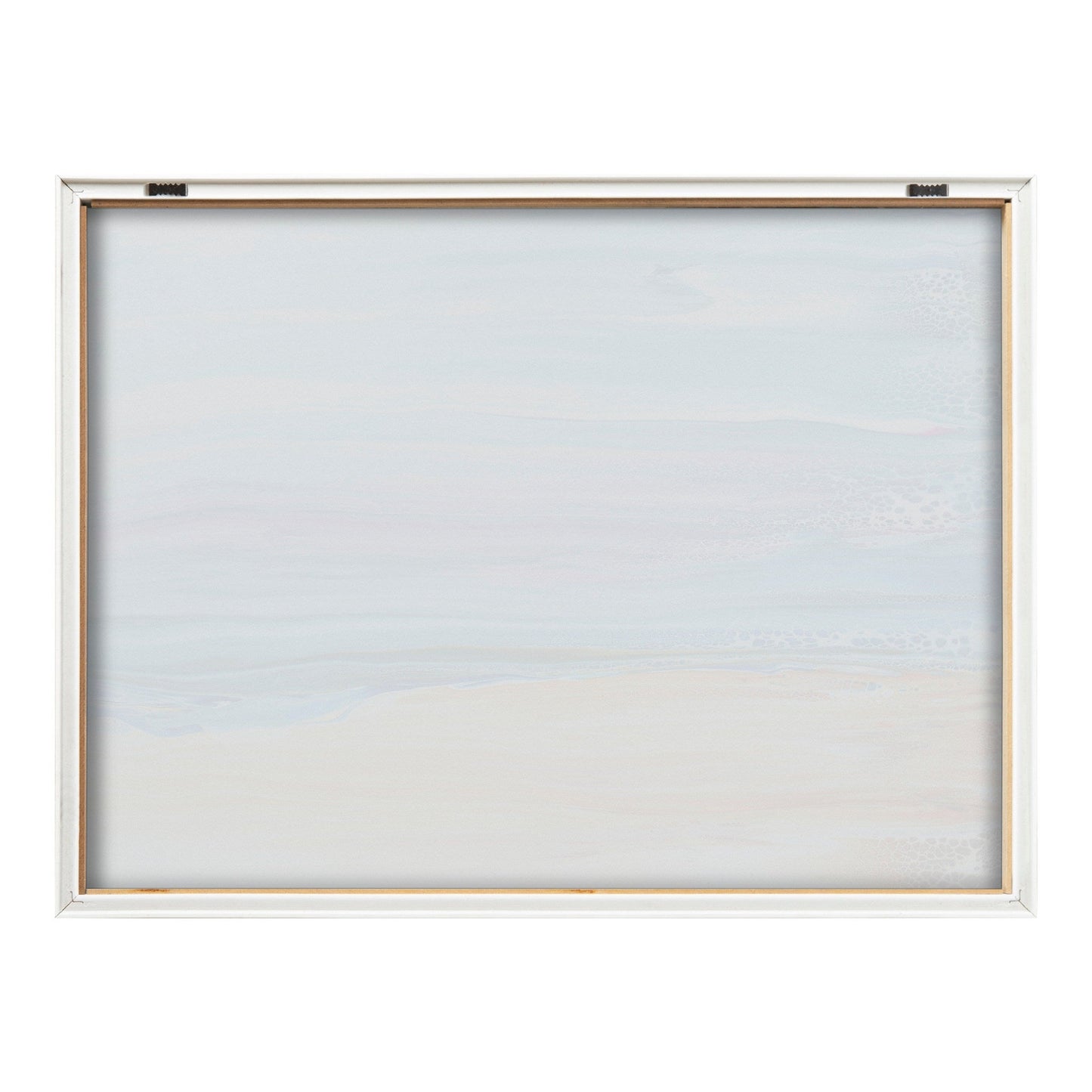 Sand and Surf Abstract Coastal Framed Wall Art