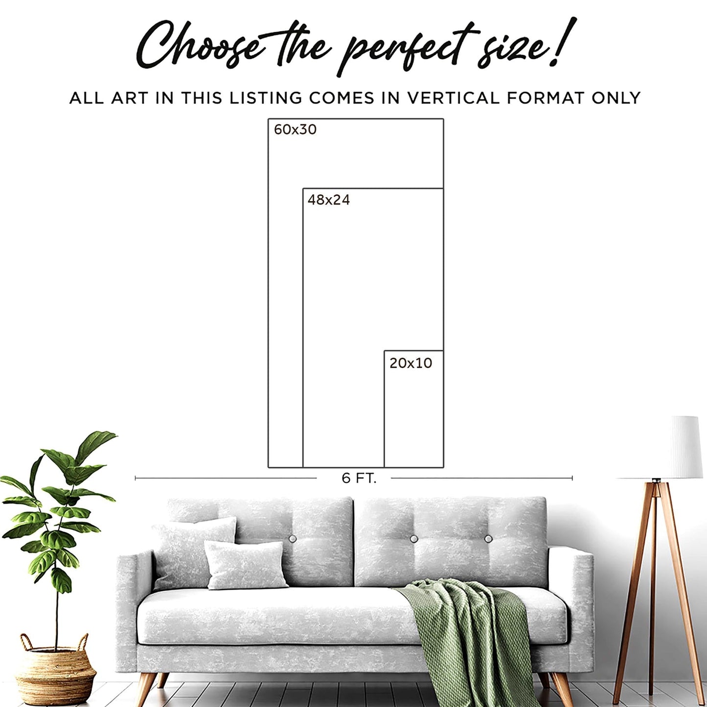 Beachfront Painting Coastal Canvas Wall Art