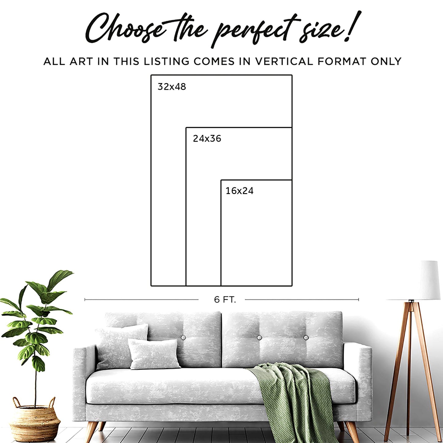 Beachfront Painting Coastal Canvas Wall Art