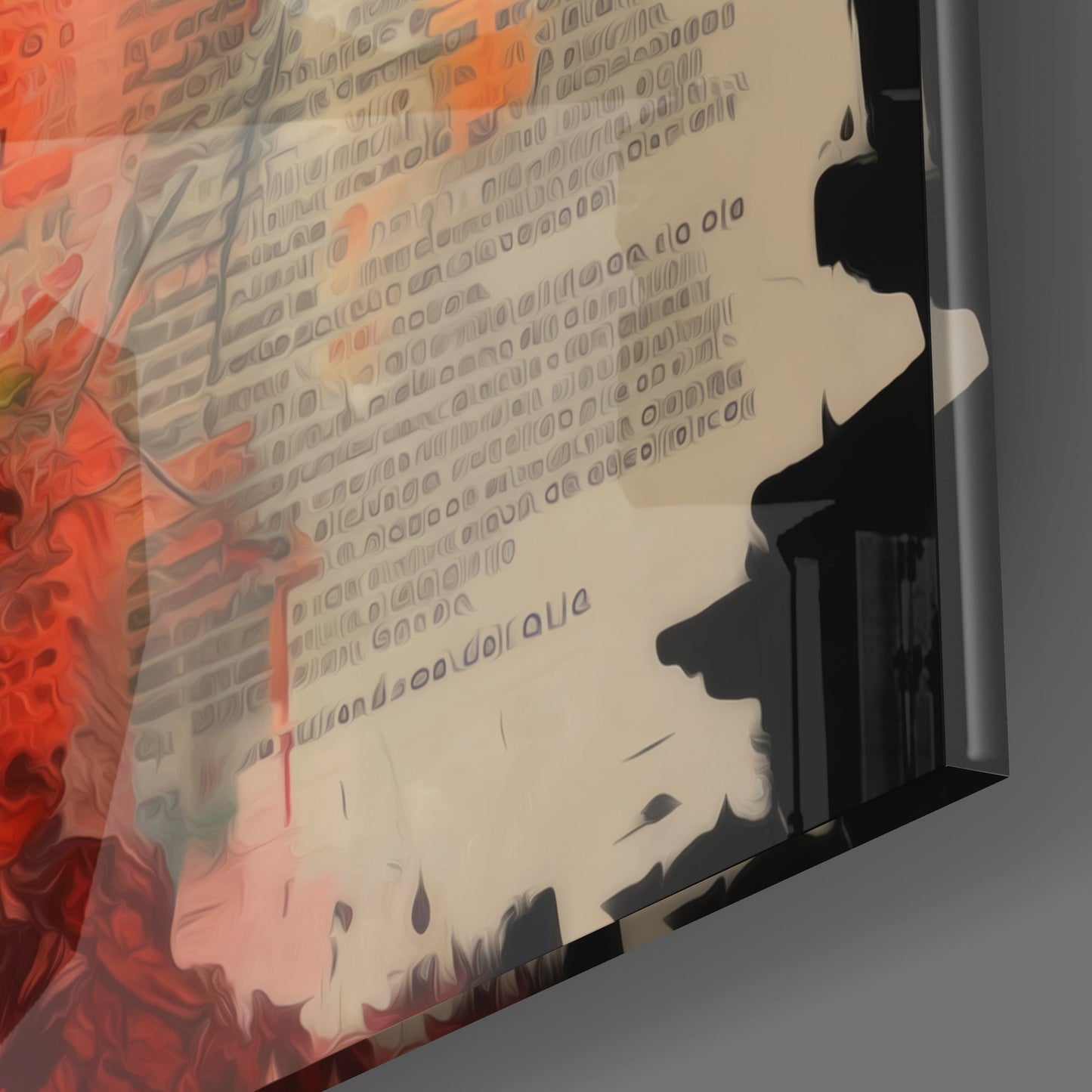 Women Glass Wall Art