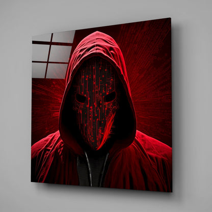 Faceless Glass Wall Art
