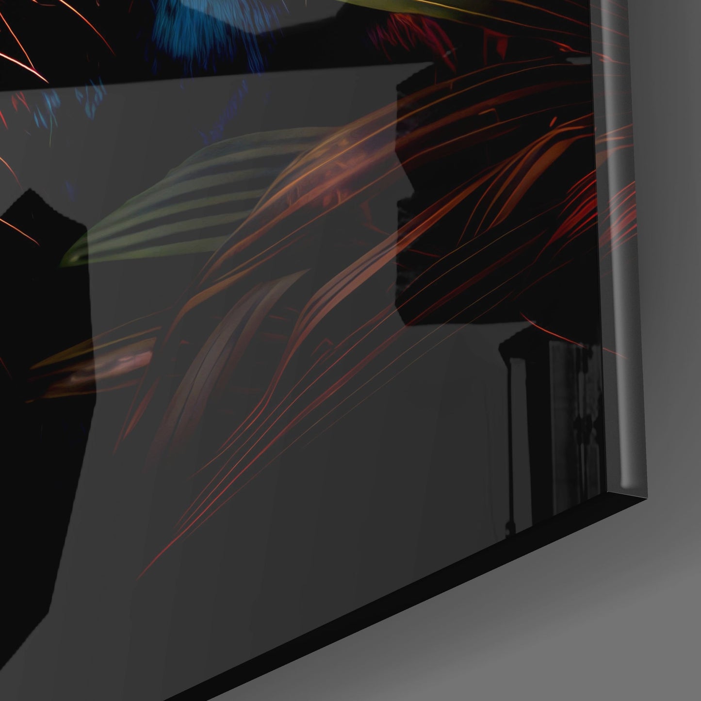 Panther Glass Wall Art