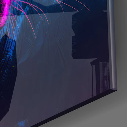 Panther Glass Wall Art