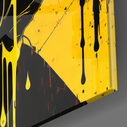 Woman Glass Wall Art