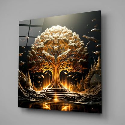 Tree of Life Glass Wall Art