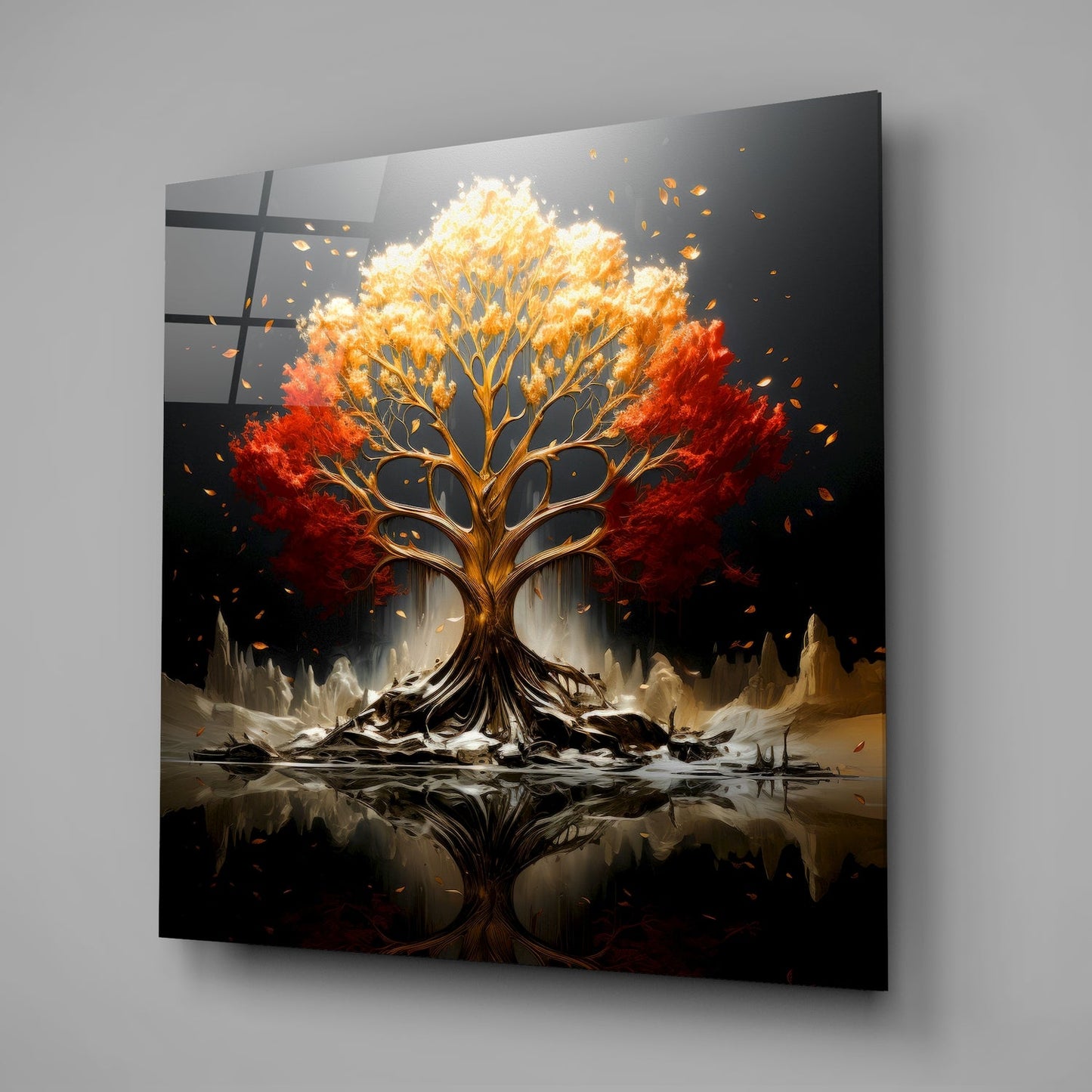 Tree of Life Glass Wall Art