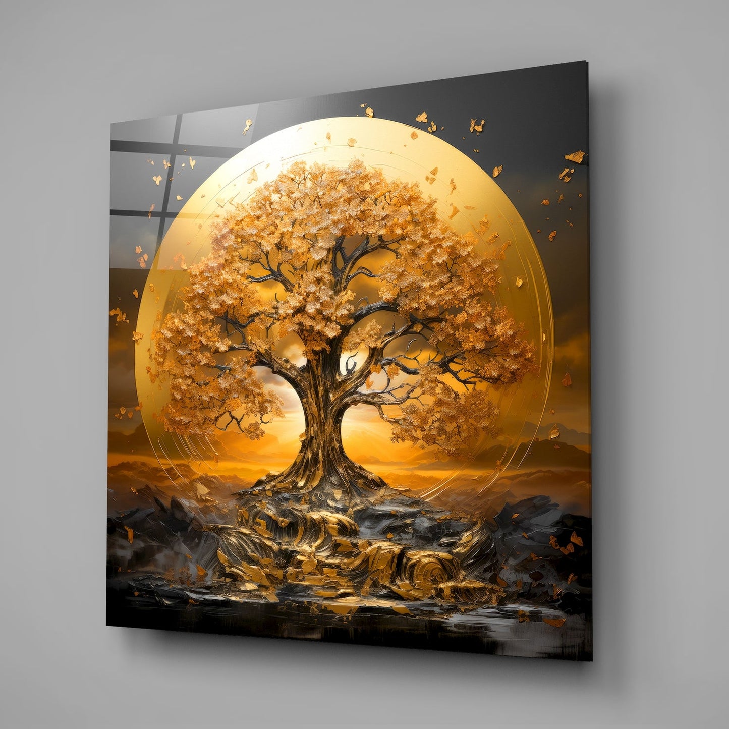 Tree of Life Glass Wall Art