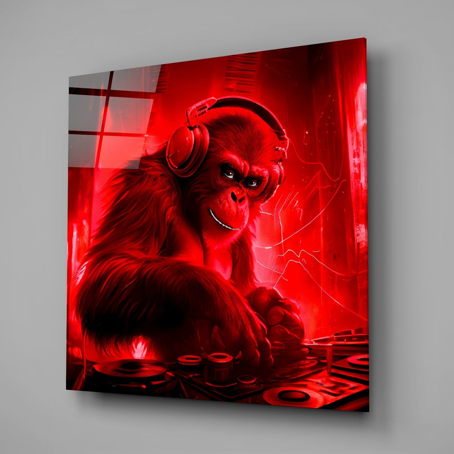 Yo Yo Glass Wall Art