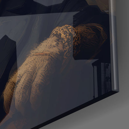 Catleman Glass Wall Art