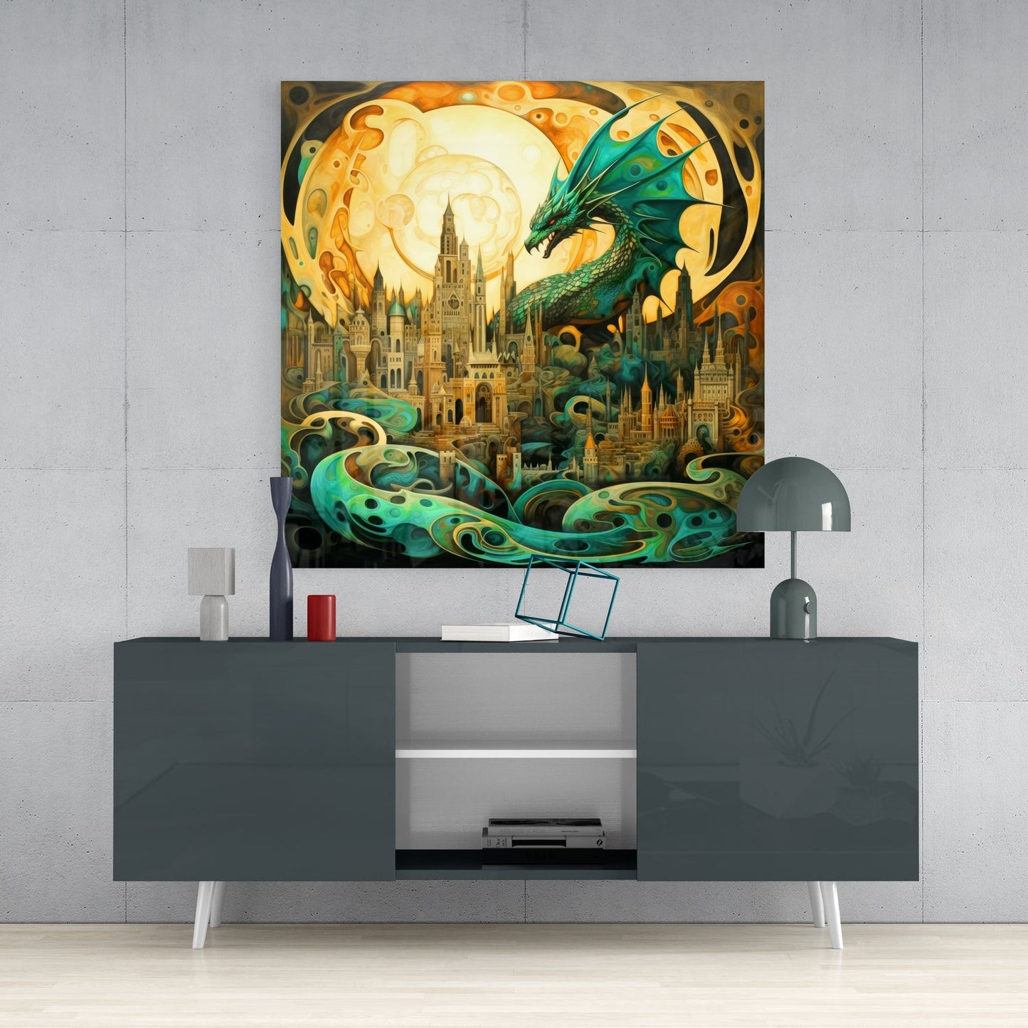 Dragon Glass Wall Art