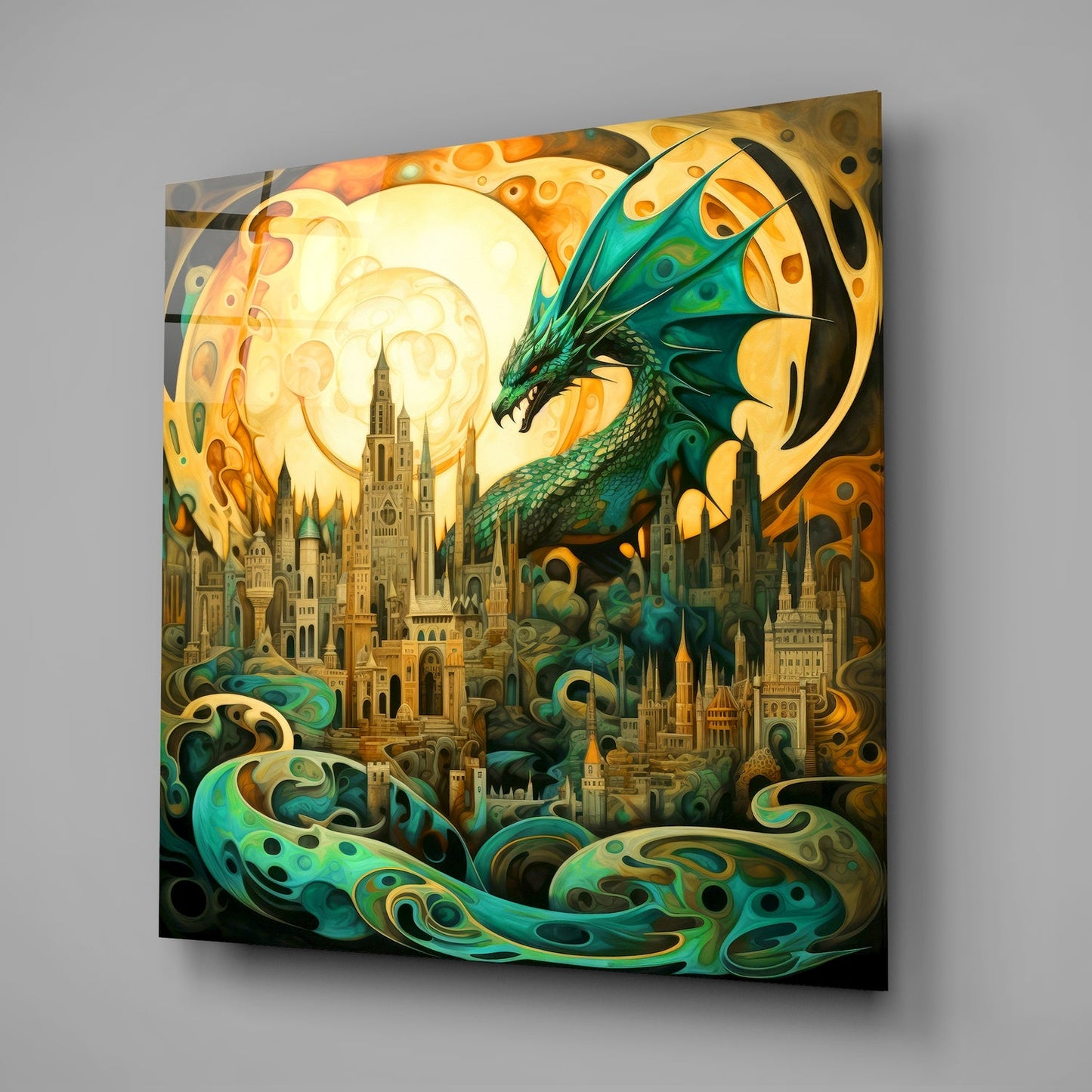 Dragon Glass Wall Art