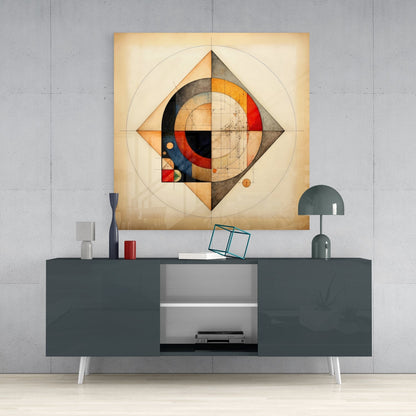 Shapes Glass Wall Art