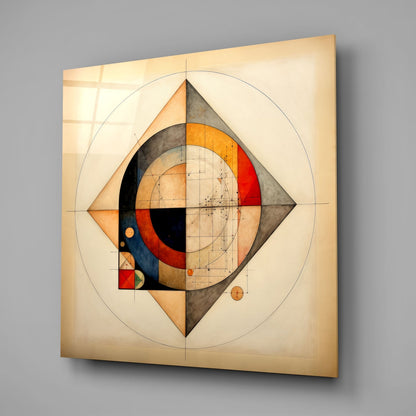 Shapes Glass Wall Art