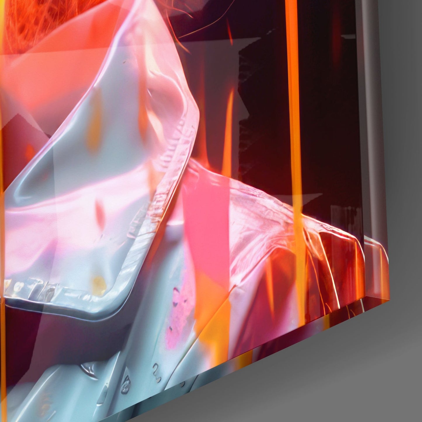 Woman Glass Wall Art