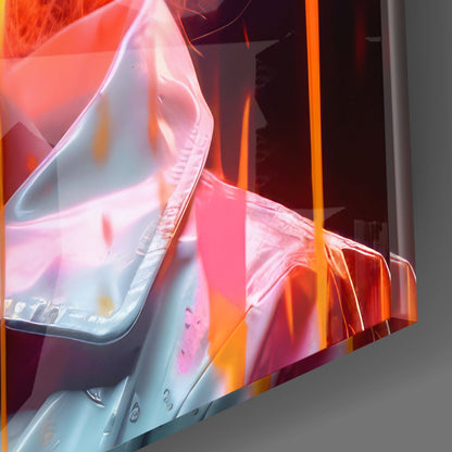 Woman Glass Wall Art