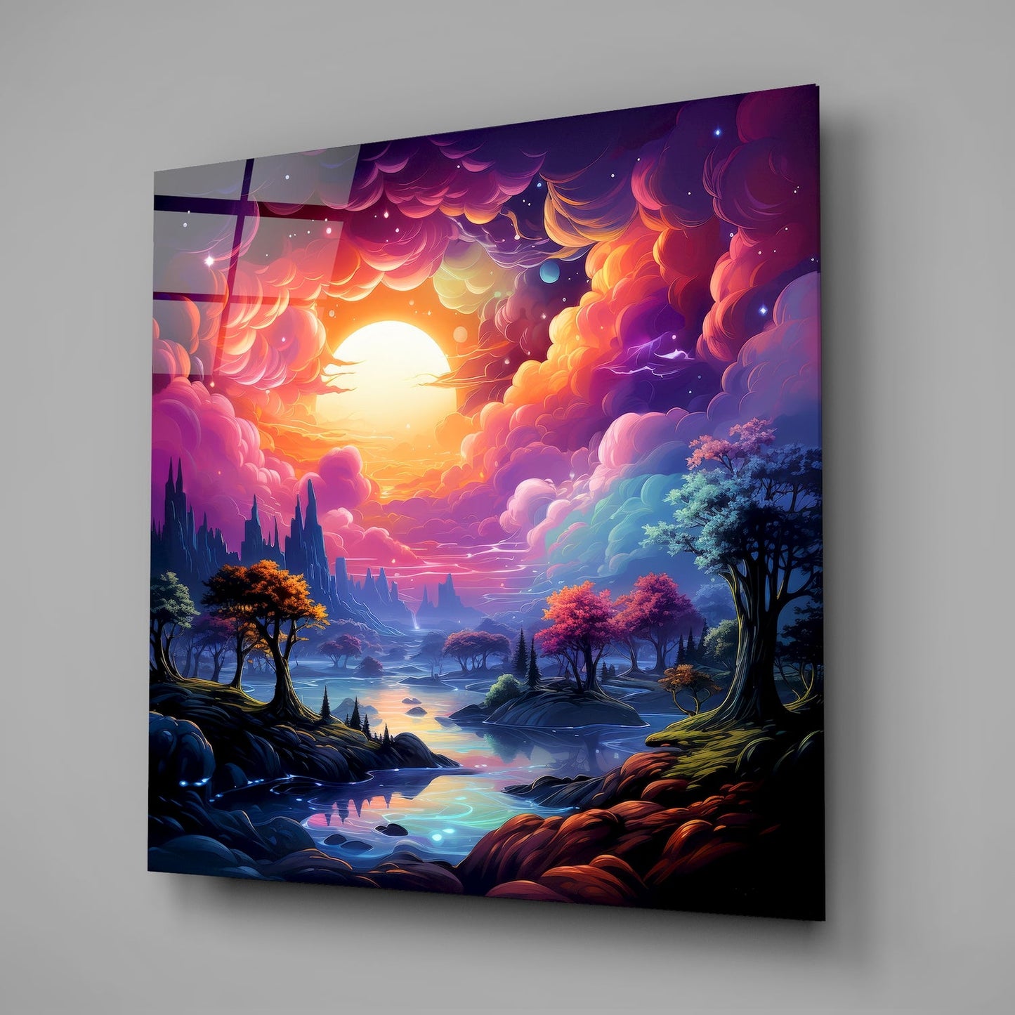 Dreamland Glass Wall Art