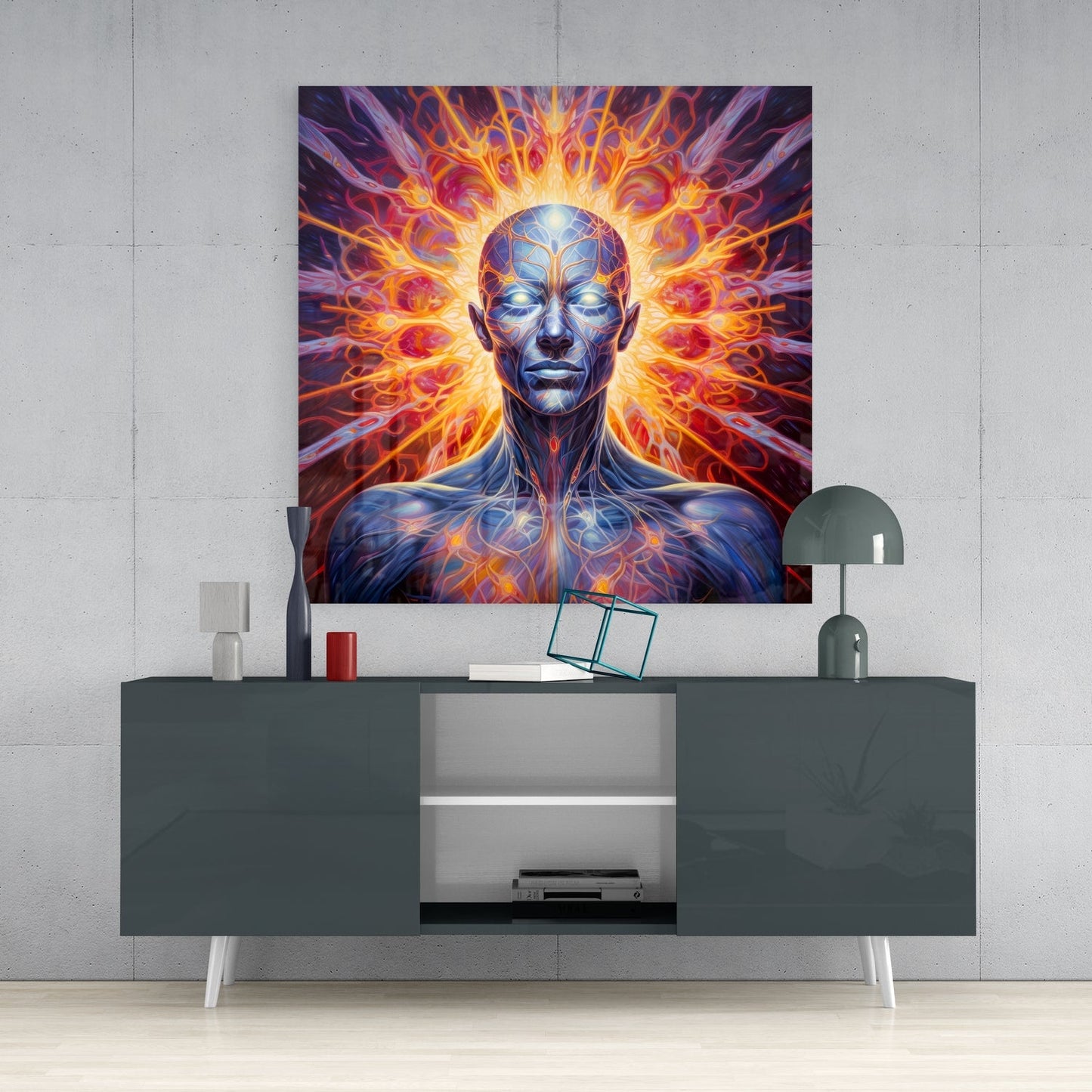 Beautiful Mind Glass Wall Art