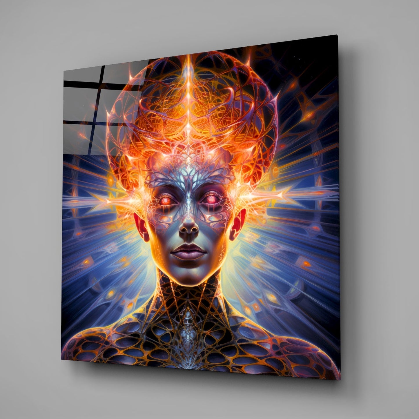 Beautiful Mind Glass Wall Art