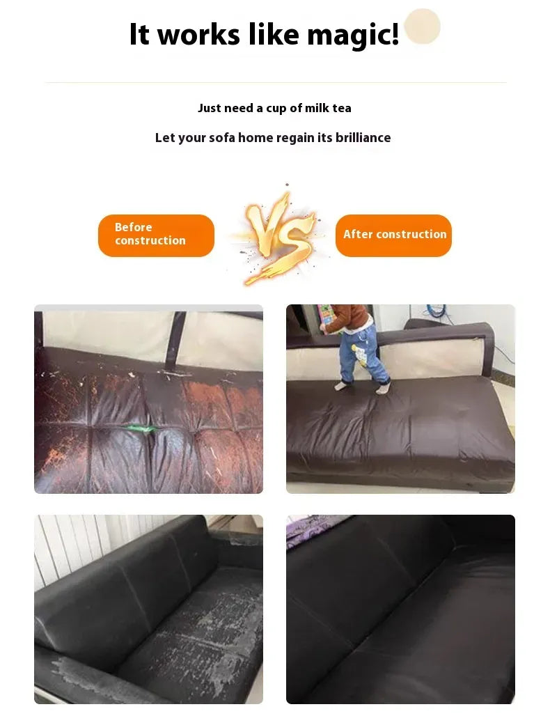 self adhesive leather repair patch covering couch peel