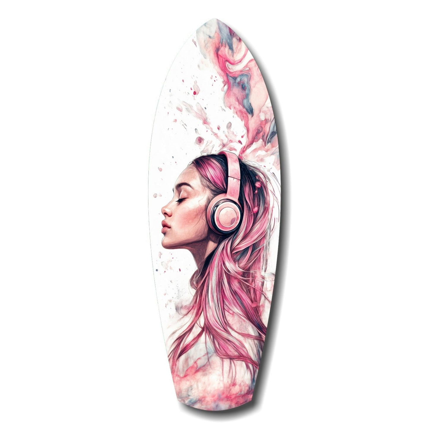 Dreamwave Beats glass wall art