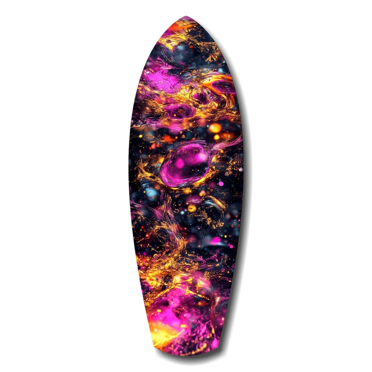 Kinetic Cosmos glass wall art print