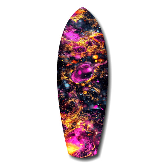 Kinetic Cosmos glass wall art print