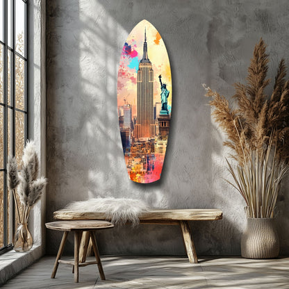 Empire City Glass Wall Art