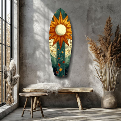 Radiant Horizon Glass Wall Art
