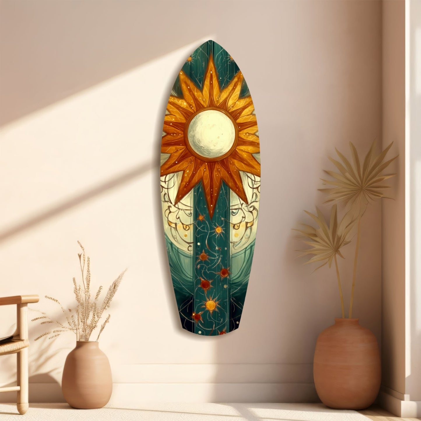 Radiant Horizon Glass Wall Art