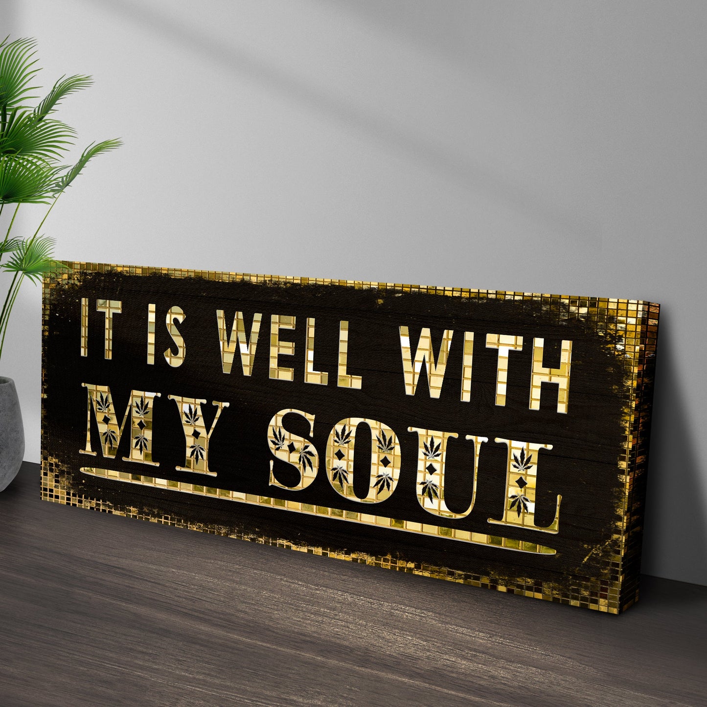 It Is Well With My Soul Canvas Wall Art