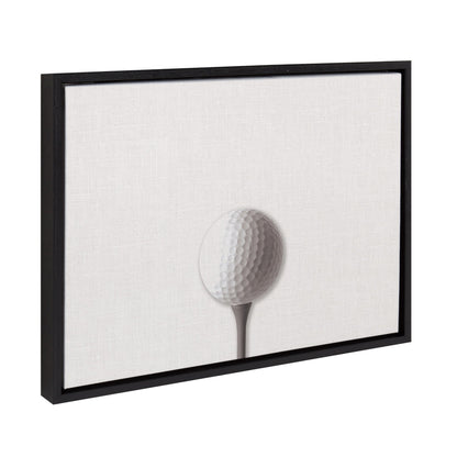 Golf Ball Framed Canvas Wall Art