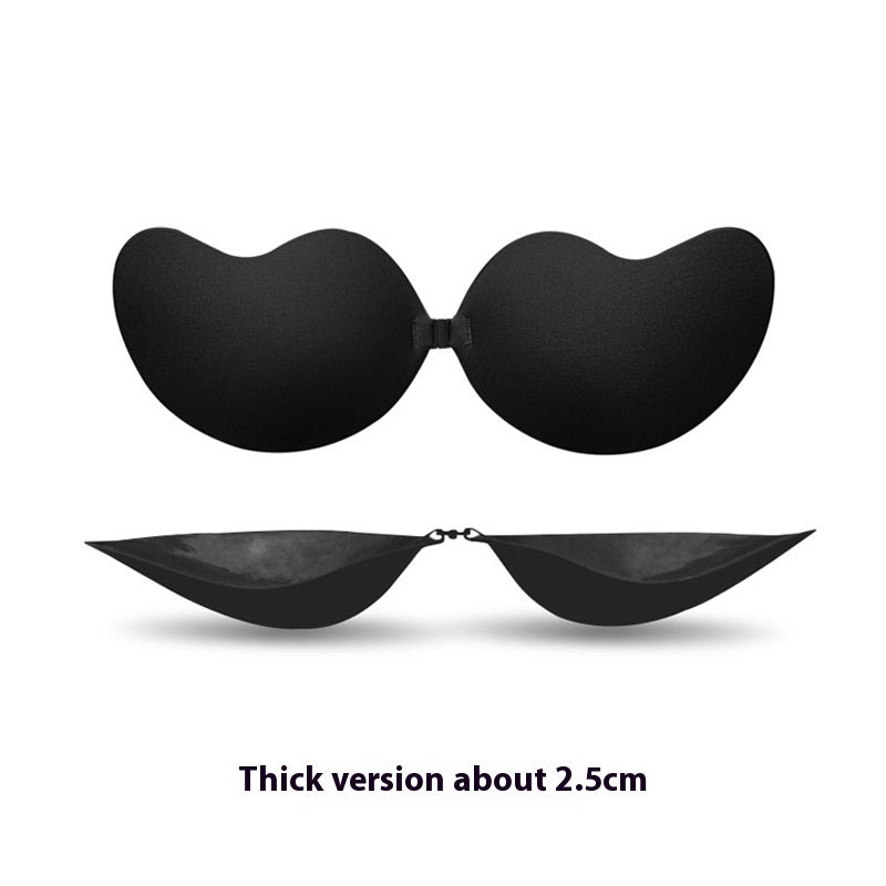 thick cup push up adhesive bra