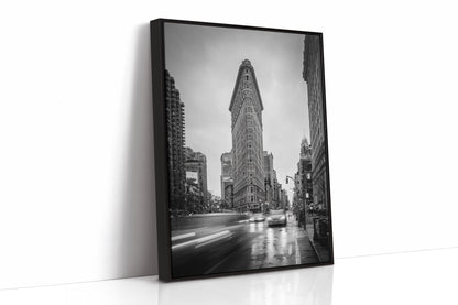 City Heartbeat Black and White Cityscape Wall Art