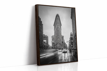 City Heartbeat Black and White Cityscape Wall Art