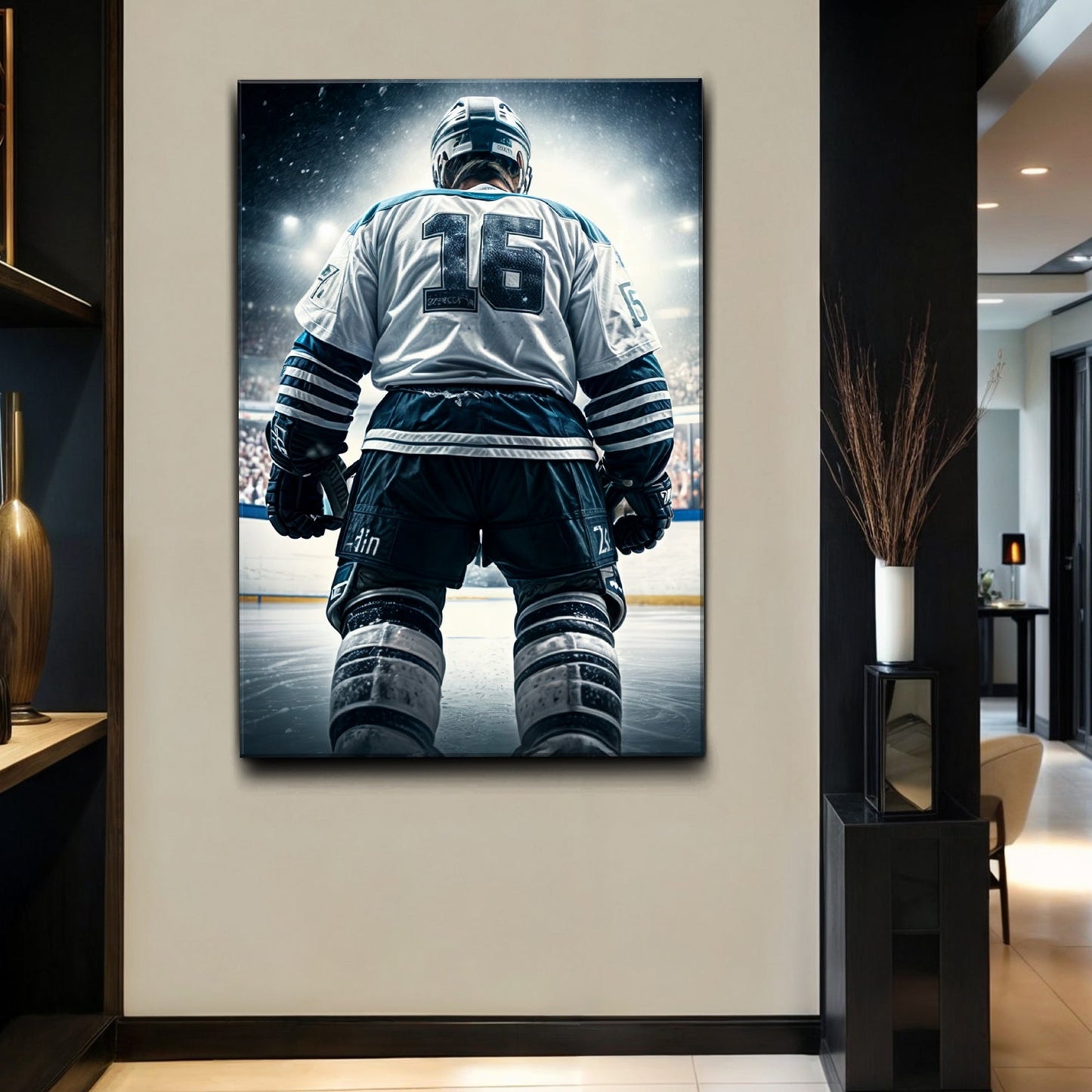 Victory Stance Sports Canvas Wall Art