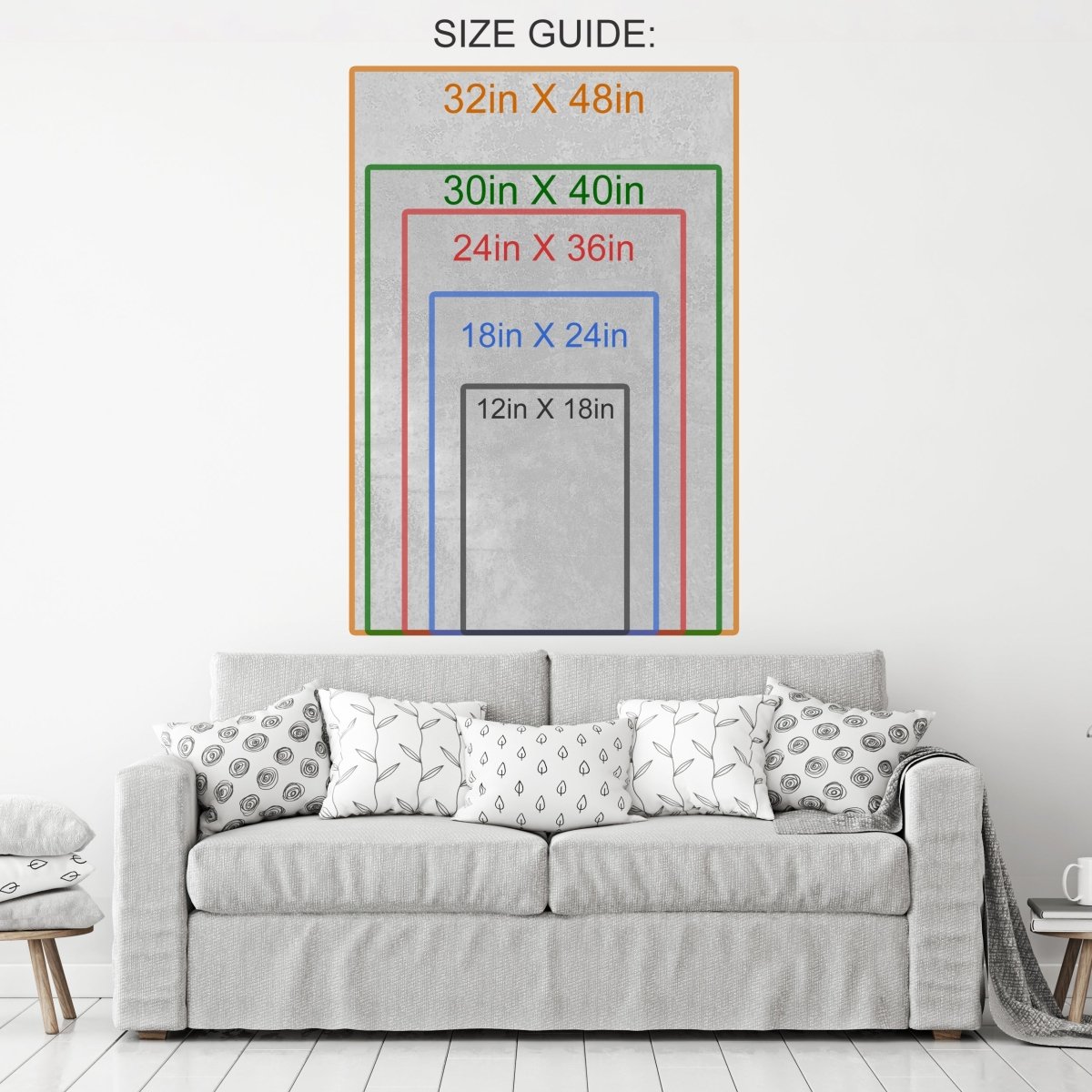 Viking Warrior Quote Canvas Wall Art - I Choose To Live