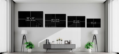 Peace Fighter Glass Wall Art