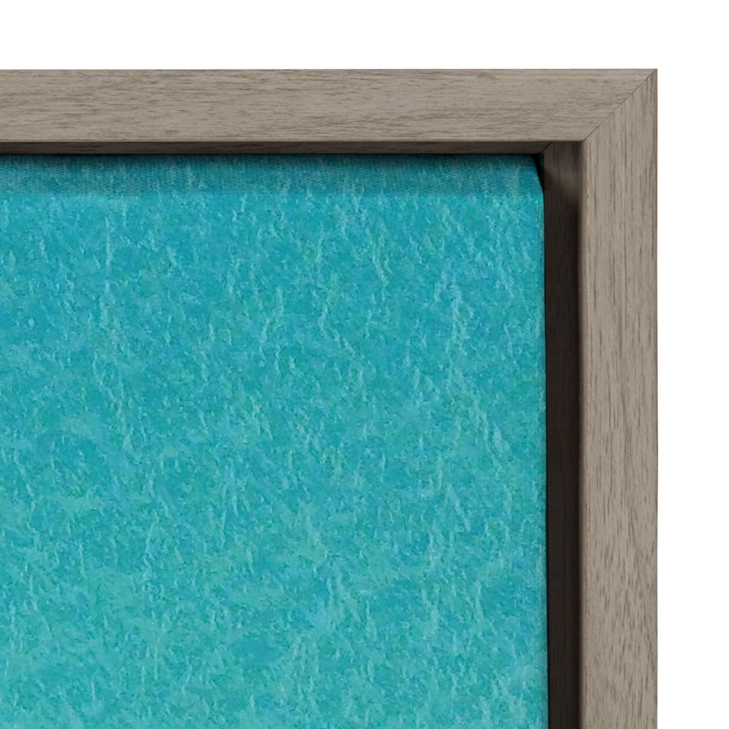 Coastal Swimmers Overhead Framed Canvas Wall Art